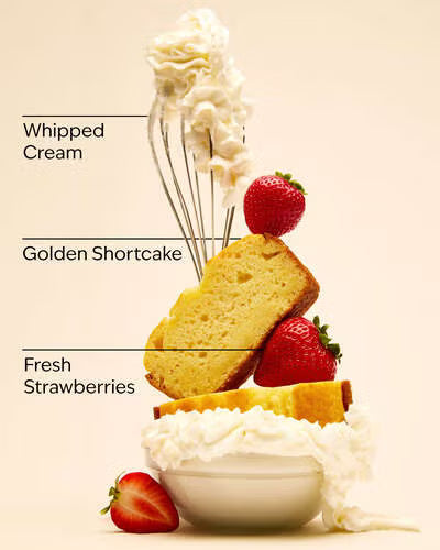 Strawberry Poundcake.