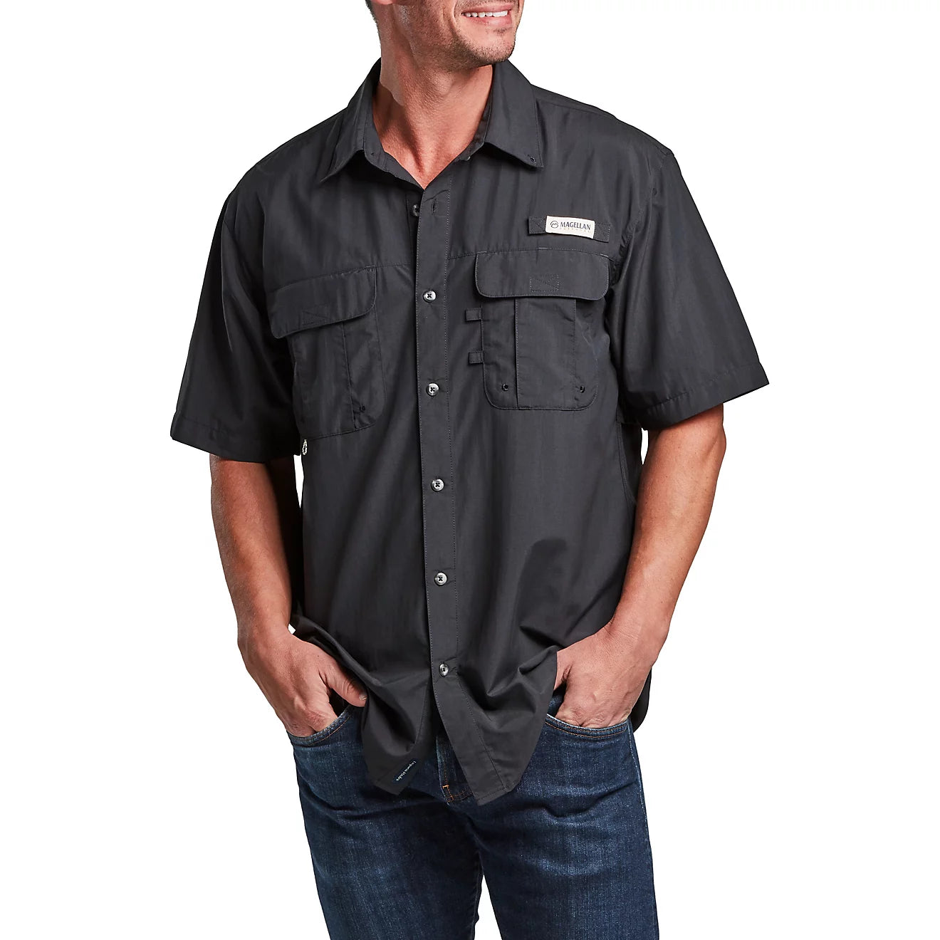 Camisa para pesca.