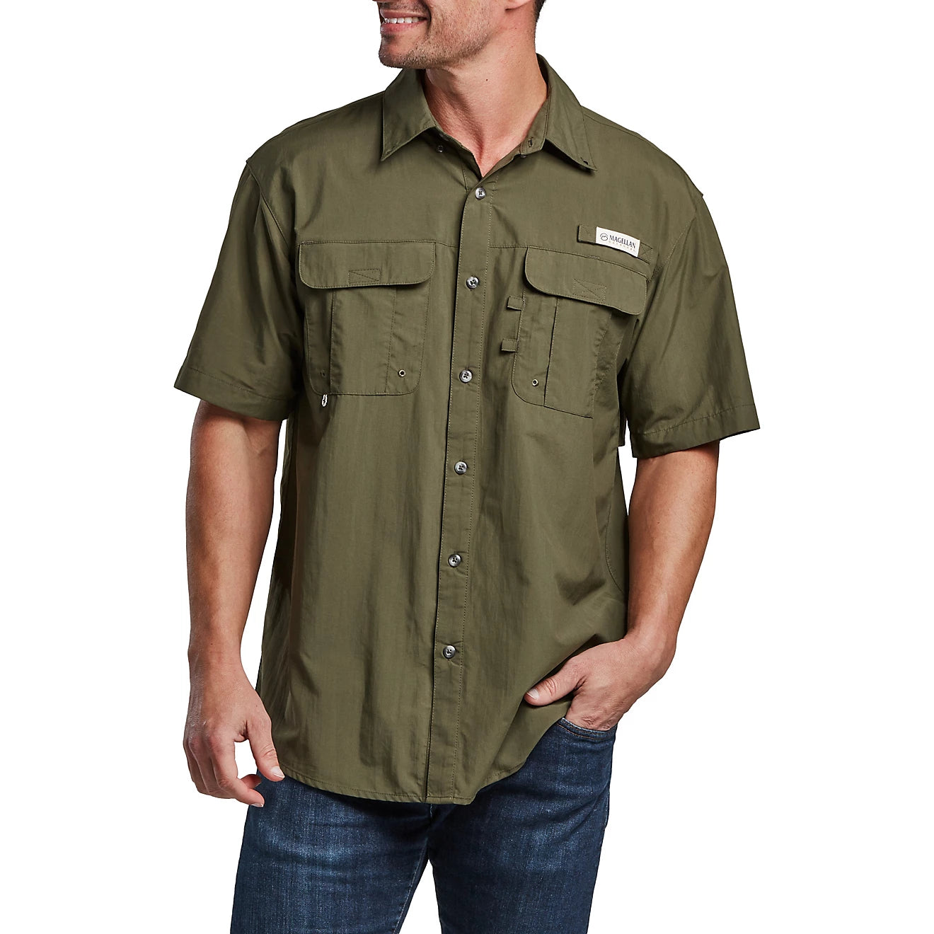 Camisa para pesca.