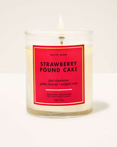 Strawberry Poundcake.