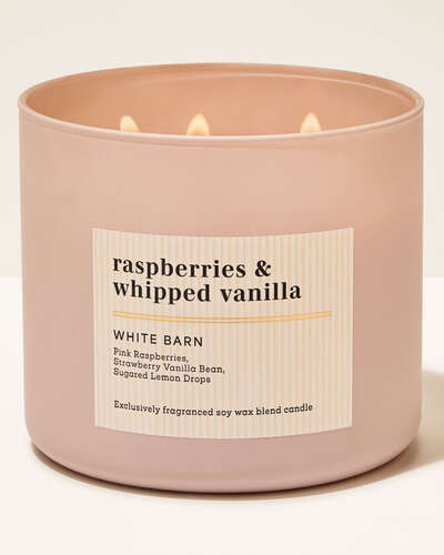 Raspberries & Whipped Vanilla.