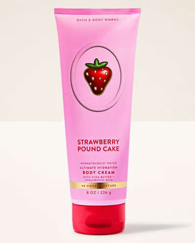 Strawberry Poundcake.