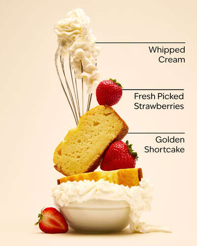 Strawberry Poundcake.
