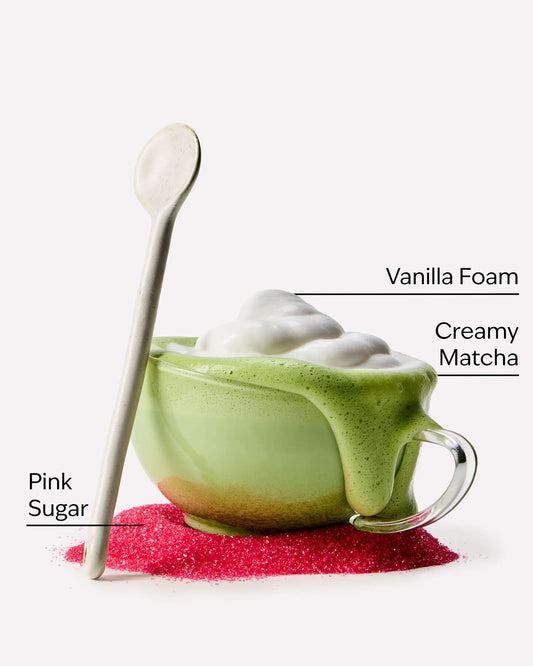 Pink Matcha Latte.